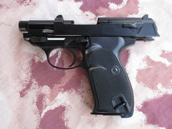 Walther P38K - P010S w. Silencer GBB Full Metal by We