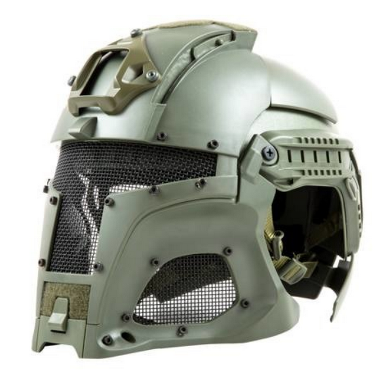 Warrior Helmet - Mask OD