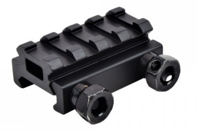 Weaver Rialzo QD 1/2" Pollice 4 Slot by Js-Tactical