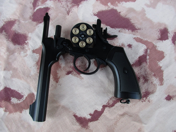 Webley MKVI Full Metal Perfect Replica Co2 Revolver G293 by Well