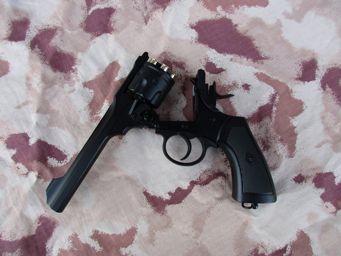 Webley MKVI Full Metal Perfect Replica Co2 Revolver G293 by Well