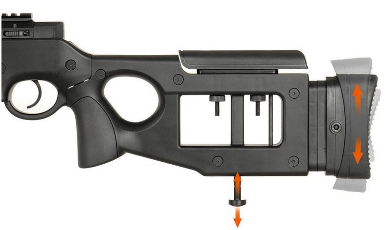 Well SV98 Type MB4420 Spring Bolt Action Rifle by Well