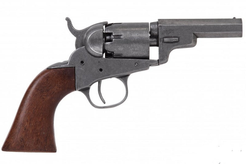 Denix Revolver 1849 Pocket Wells Fargo Grey Version by Denix