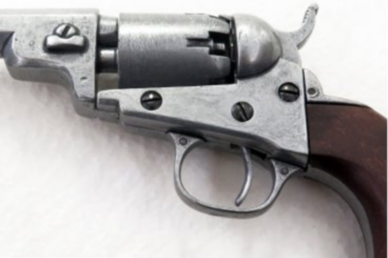 Denix Revolver 1849 Pocket Wells Fargo Grey Version by Denix