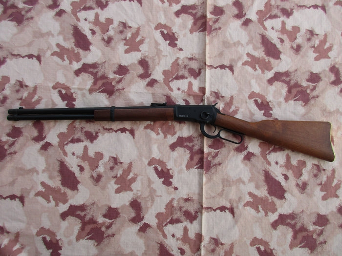 Winchester M1892 "Sadlle Gun" SRX V2 Range Gas Abs Wood Version by A&K
