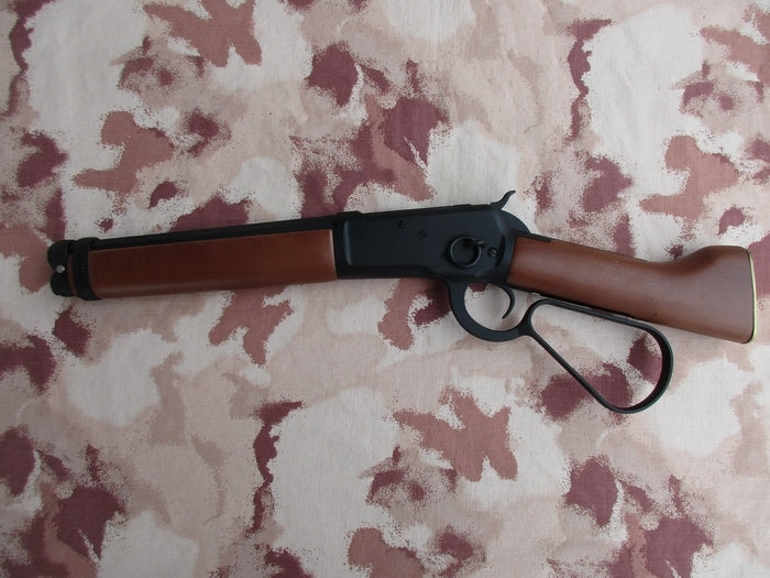 Winchester M1873 Randall "Mare's Leg" Gas Power Lever Action Full Wood & Metal by A&K