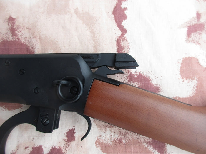 Winchester M1873 Randall "Mare's Leg" Gas Power Lever Action Full Wood & Metal by A&K