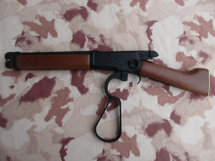 Winchester M1873 Randall "Mare's Leg" Gas Power Lever Action Full Wood & Metal by A&K