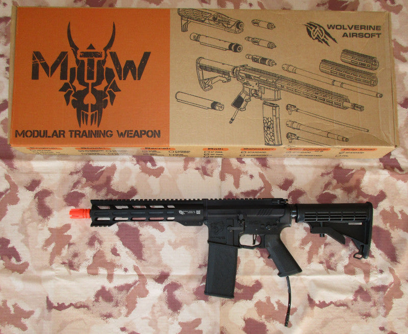 HPA Wolverine MTW 10" Rail 10.3" Barrell with Inferno Engine and Standard Stock by Wolverine HPA Airsoft