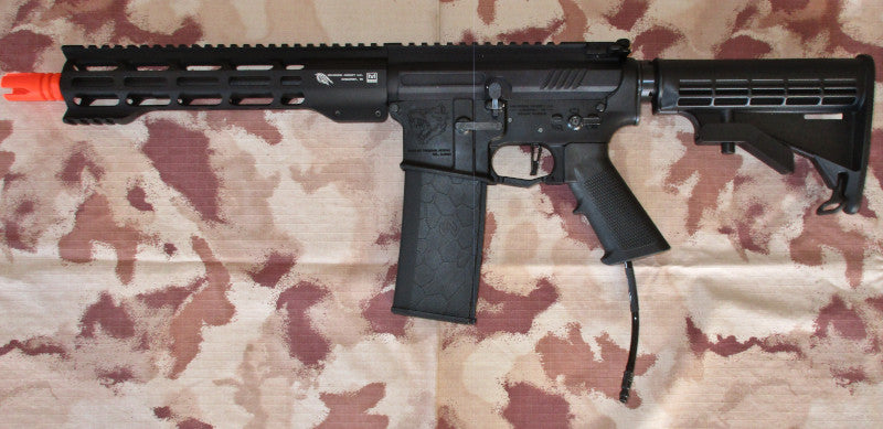 HPA Wolverine MTW 10" Rail 10.3" Barrell with Inferno Engine and Standard Stock by Wolverine HPA Airsoft