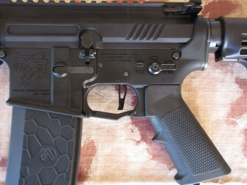 HPA Wolverine MTW 10" Rail 10.3" Barrell with Inferno Engine and Standard Stock by Wolverine HPA Airsoft