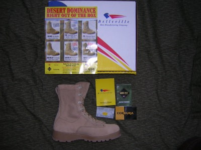 Belleville Anfibi Vanguard Desert Boot Goretex Mod. 790V