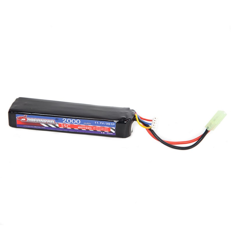 Batteria DP-L11-008 11.1V 2000mAh 15C LiPo 126x21x32mm by Dragonpro