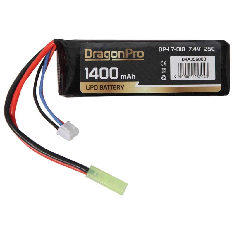 Li-Po Batteria 11.1V 1000mAh 25C 70x26x19mm DP-L11-018 by DragonPro