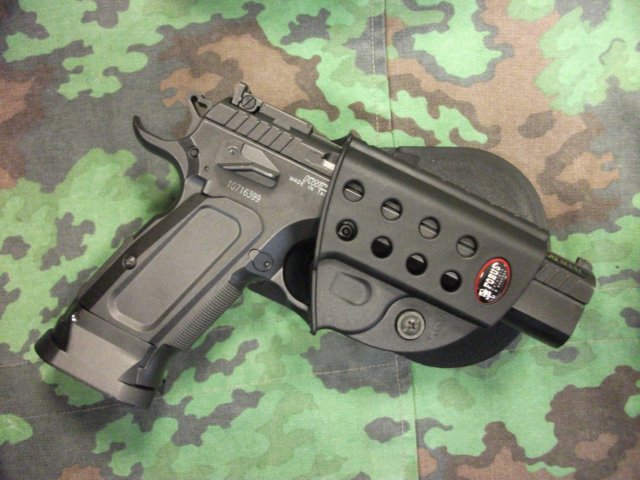 Fondina rigida per Tanfoglio o 1911 Rail