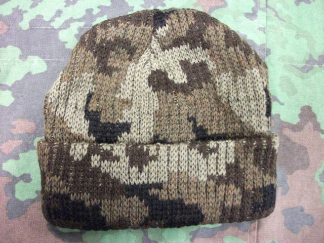 Berretto lana in colorazione woodland