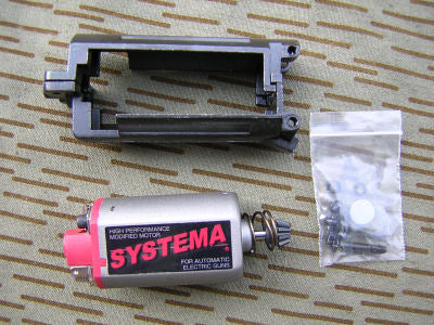 Gabbietta per motorino ad albero corto