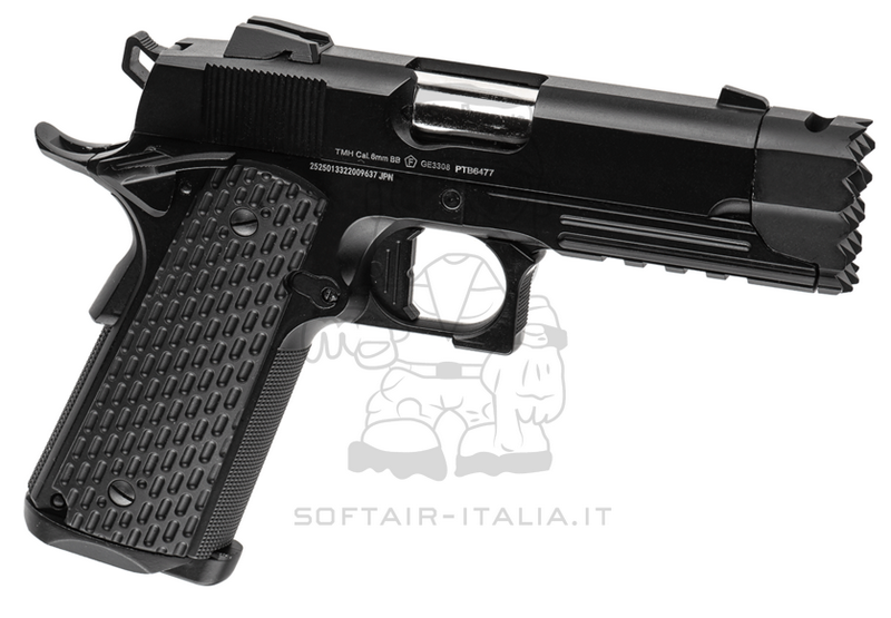 1911 Strike Warrior 3308 Full Metal Integrated Muzzle Break GBB Gas Blow Back by Golden Eagle