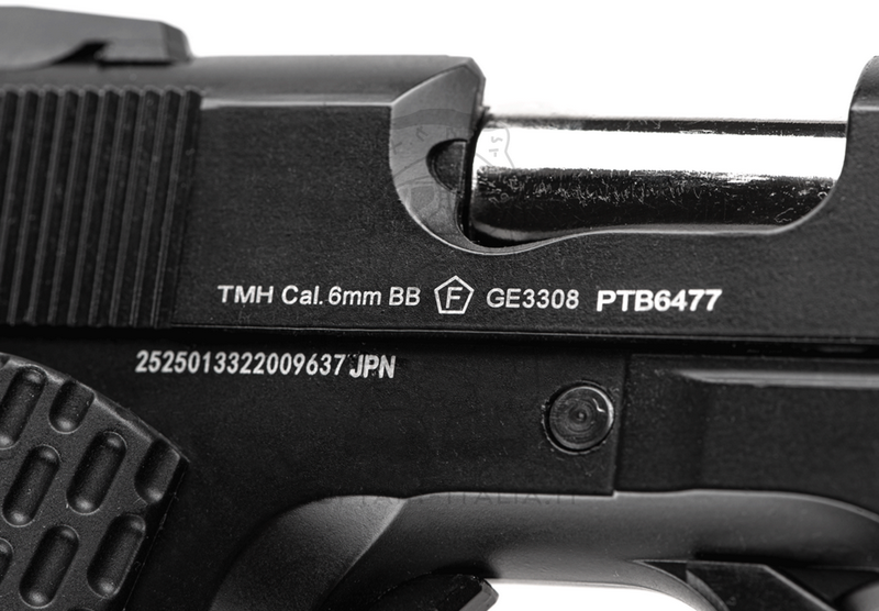 1911 Strike Warrior 3308 Full Metal Integrated Muzzle Break GBB Gas Blow Back by Golden Eagle