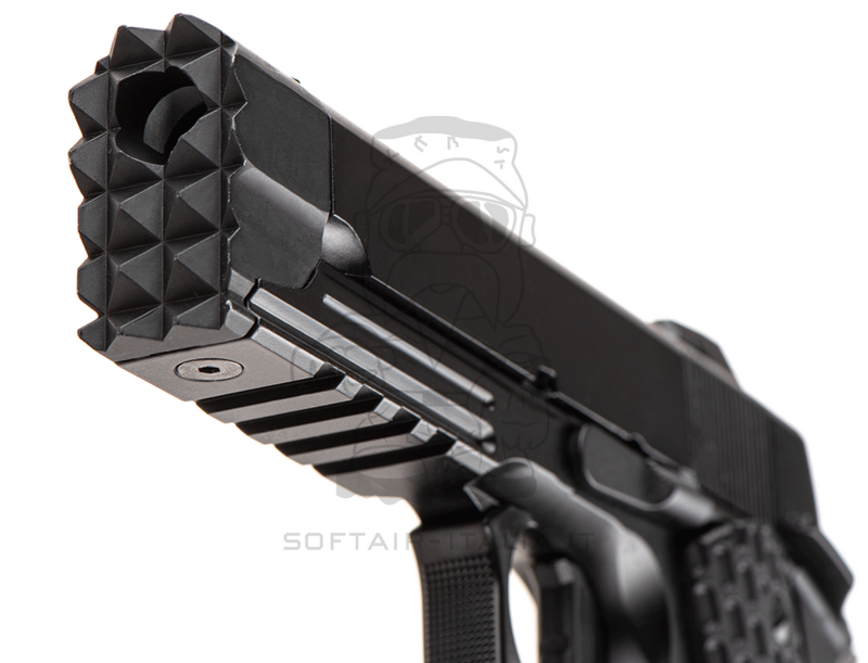 1911 Strike Warrior 3308 Full Metal Integrated Muzzle Break GBB Gas Blow Back by Golden Eagle