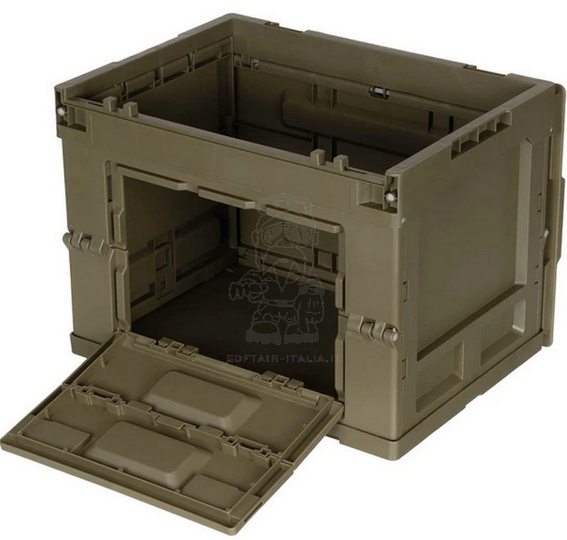 20L Foldable Plastic Box - Crate 20 Liters Capacity 36 x 26 x 28,5cm.