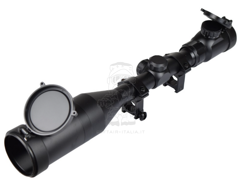 3x9x50E Red Target Scope Ottica Fog & Shock by Snow Wolf