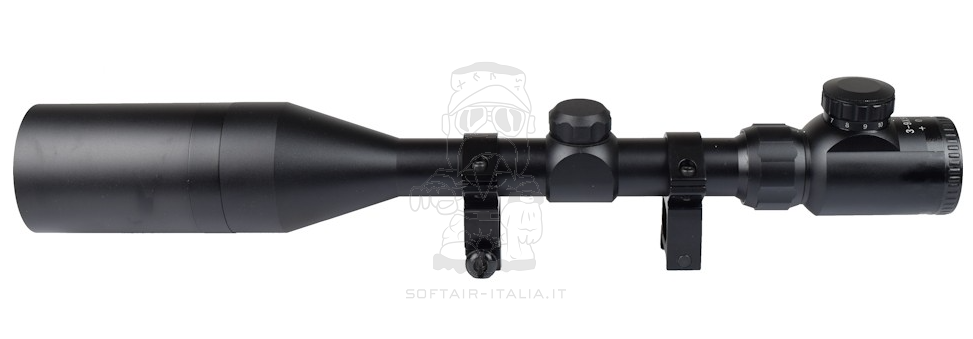 3x9x50E Red Target Scope Ottica Fog & Shock by Snow Wolf