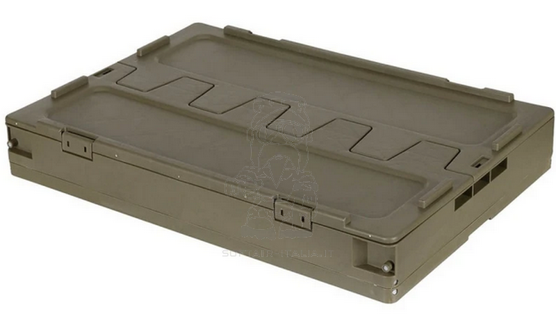 60L Foldable Plastic Box - Crate 60 Liters Capacity 60 x 41 x 39cm.