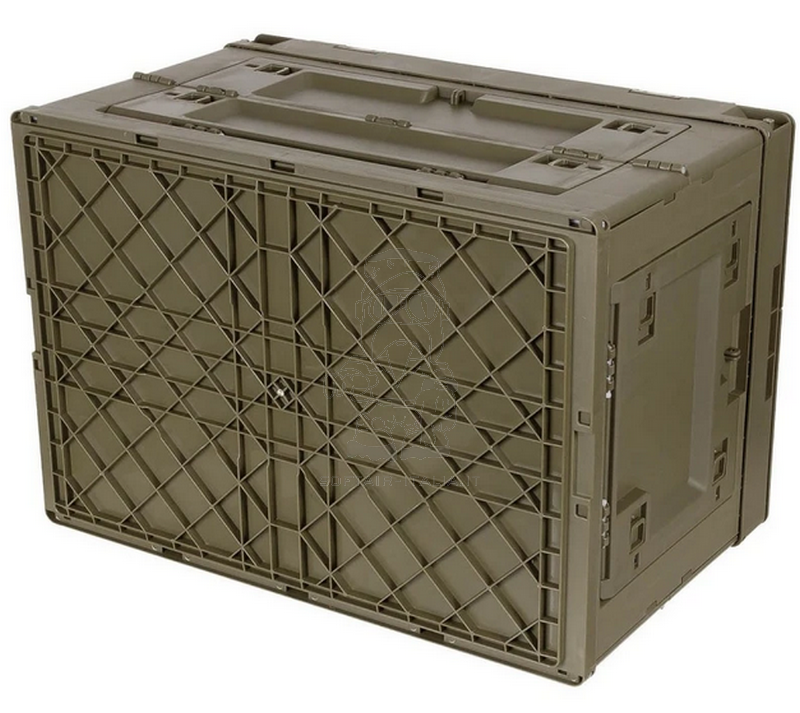 60L Foldable Plastic Box - Crate 60 Liters Capacity 60 x 41 x 39cm.