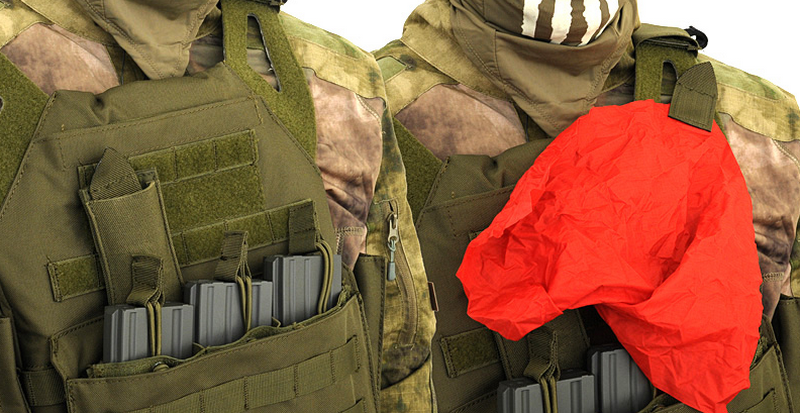 8Fields Dead Red Rag MOLLE Black Pouch by 8Fields