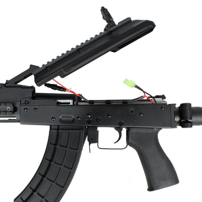 AK74 TRAX1 SI Type KeyMod Folding Stock AEG by Cyma