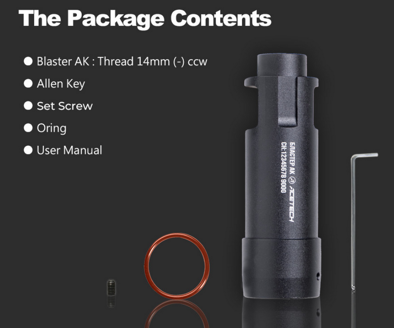 AK Blaster Tracer Unit by AceTech