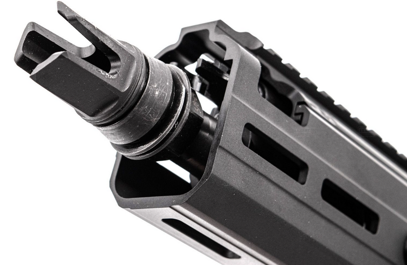 APFG 004BK MCX Style Rattler 5.5inch SBR GBB Gas Blow Back Folding Stock by APFG Taiwan