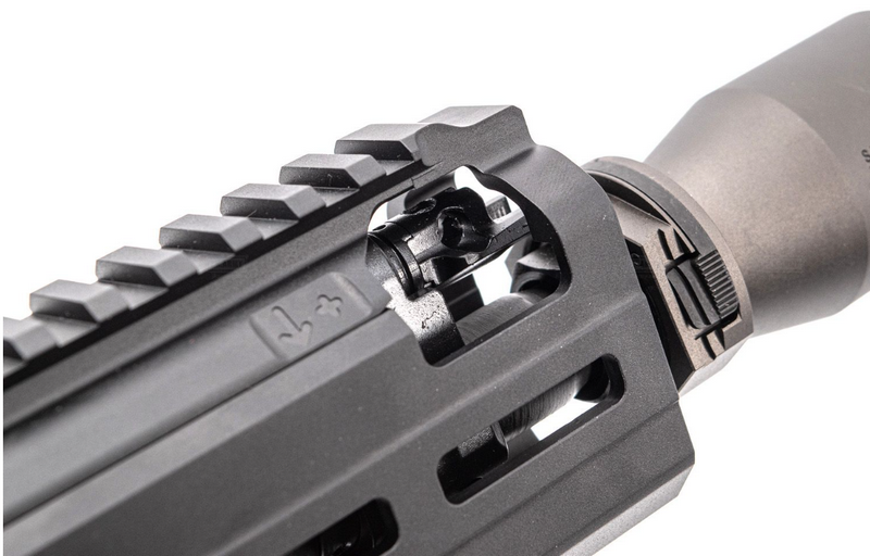 APFG 004BK MCX Style Rattler 5.5inch SBR GBB Gas Blow Back Folding Stock by APFG Taiwan