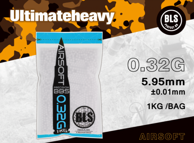 BLS 0.32 Precison bb 1Kg=3125pcs by BLS