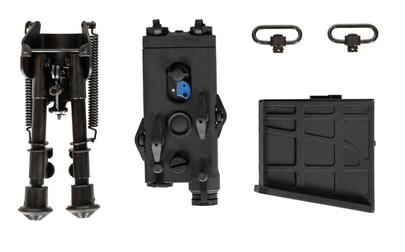 Barrett M98B DMR "98 BRAVO" .338 Lapua Magnum Aeg by Snow Wolf