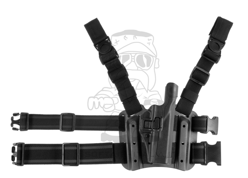 BlackHawk Serpa Level 2 Tactical Holster Fondina per Glock 17-19-22-23-31-32 By BlackHawk