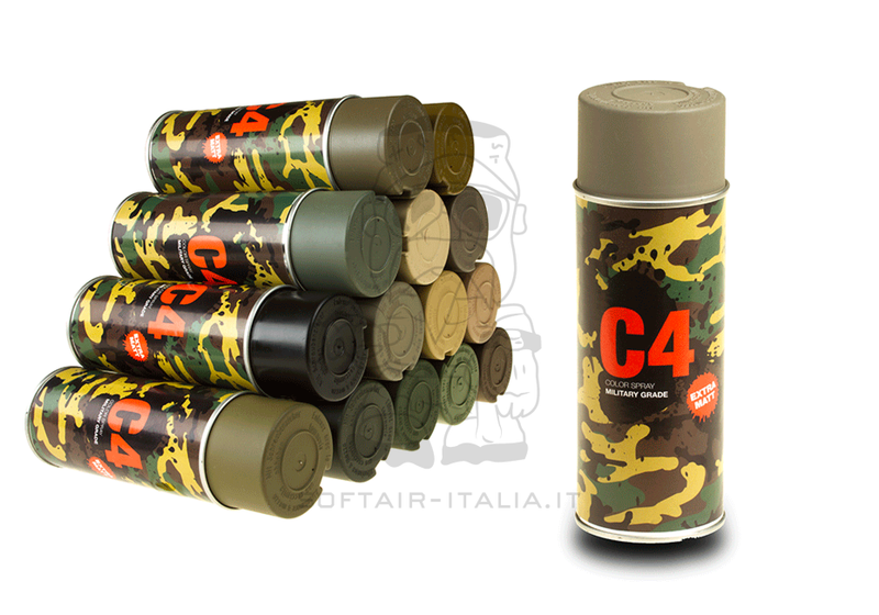 C4 Military Grade Paint Flat Dark Earth by Armamat