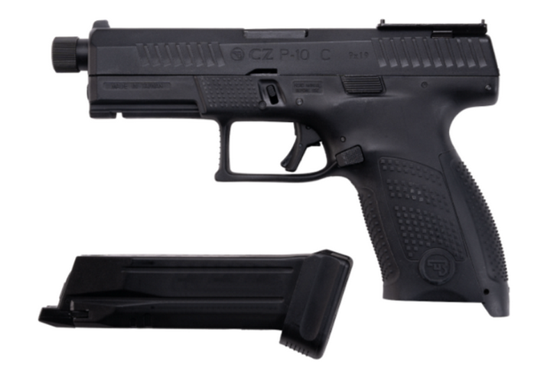 CZ P-10 OR-OT Co2 GBB Metal Slide Optic Ready Version by ASG