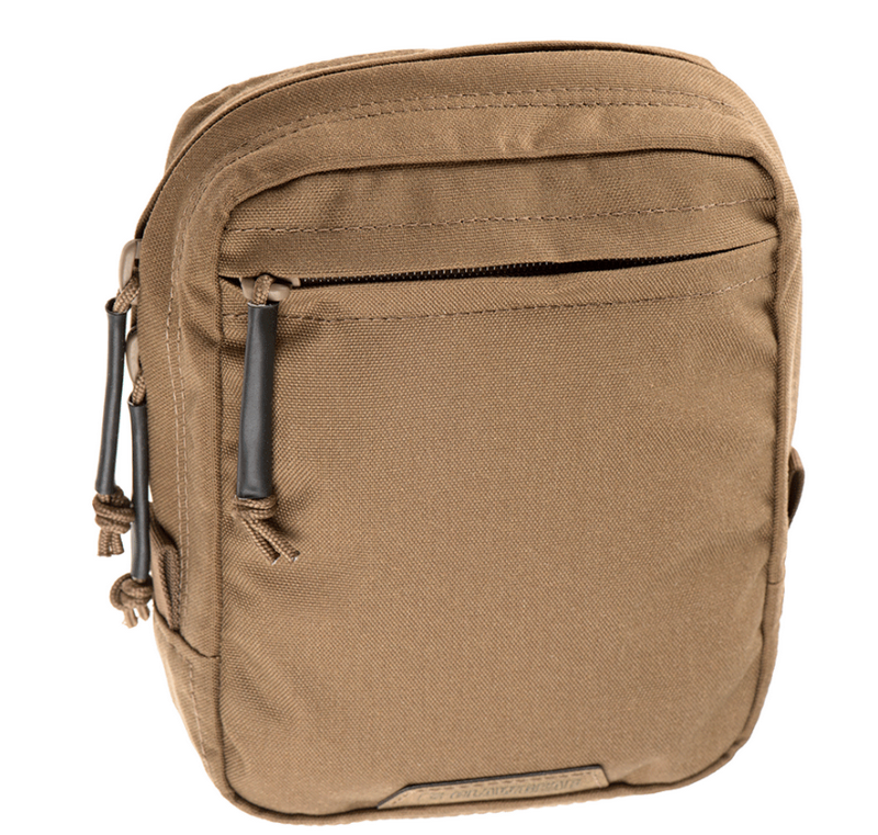 ClawGear Medium Vertical Core Zipped Utility Pouch Coyote Tan by ClawGear