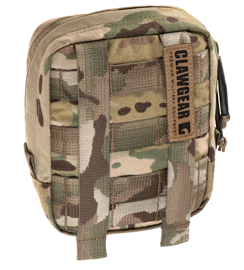 ClawGear Medium Vertical Core Zipped Utility Pouch MC Multicam by ClawGear