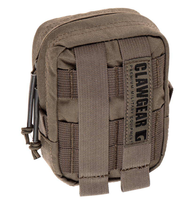 ClawGear Small Vertical Core Zipped Utility Pouch Coyote Brown by ClawGear