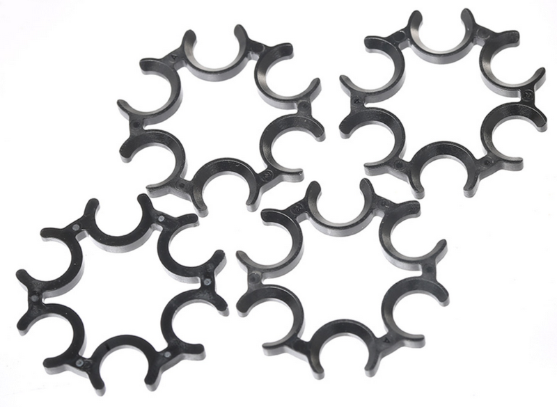 Dan Wesson Revolver 715 - Gen1 6mm & 4,5mm Moon Clips Set 4 pcs. by ASG