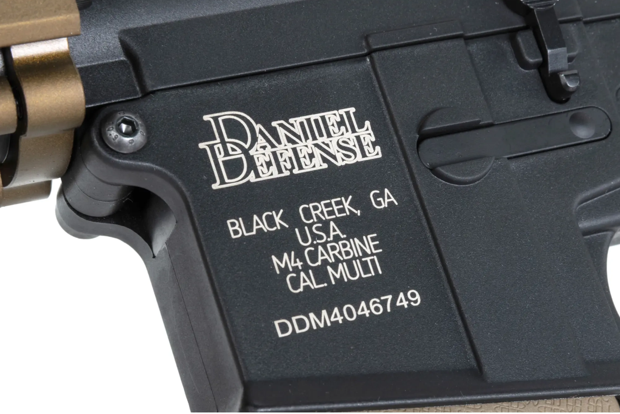 Daniel Defense® MK18 SA-C19 CORE™ Hal ETU GEN.2 Dual Tone & Chaos Bronze Hand Guard AEG by Specna Arms