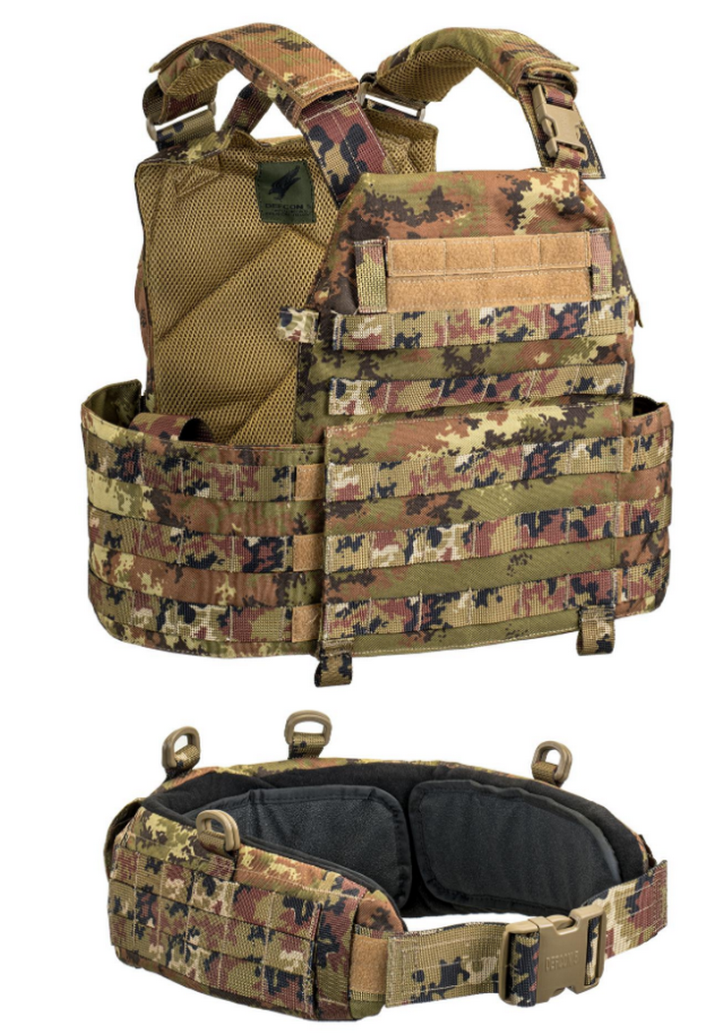Defcon 5 BAV13 Vest Carrier Porta Piastre Balistiche Vegetato by Defcon 5
