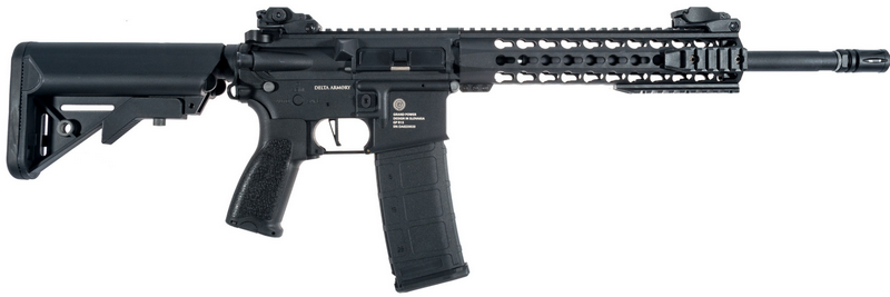 Delta Armory M4 - AR15 KeyMod 10" Charlie Black By Delta Armory
