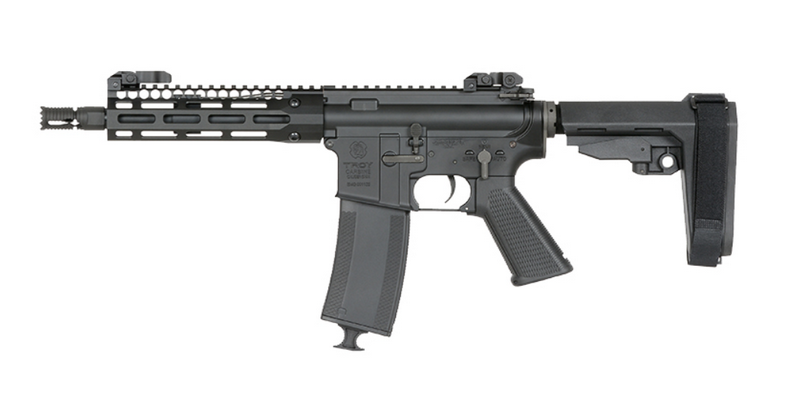 EMG > King Arms Troy Industries Licensed 7.5inch SOCC M4 Carbine M-LOK Mosfet Aeg Rifle by King Arms > EMG