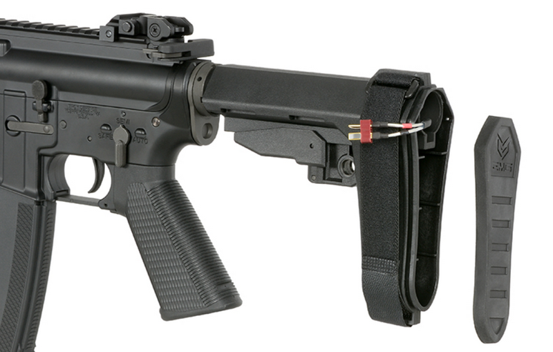 EMG > King Arms Troy Industries Licensed 7.5inch SOCC M4 Carbine M-LOK Mosfet Aeg Rifle by King Arms > EMG