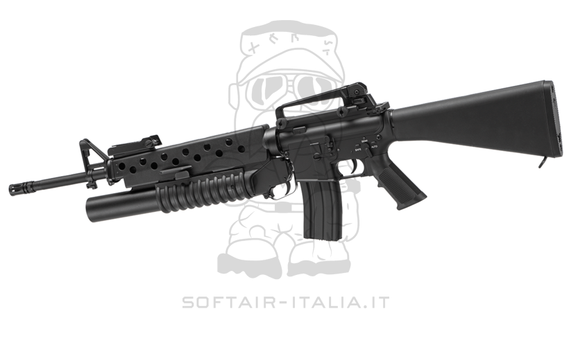 E&C M16 M203 Grenade Launcher QR 1.0 EGV by E&C