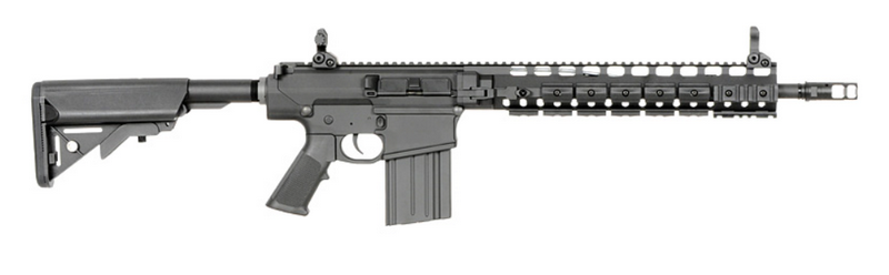 East Crane 7.62 USASOC - GROM EC-909 Semi-Automatic Precision Rifle AEG Replica SR-25 Type by East Crane